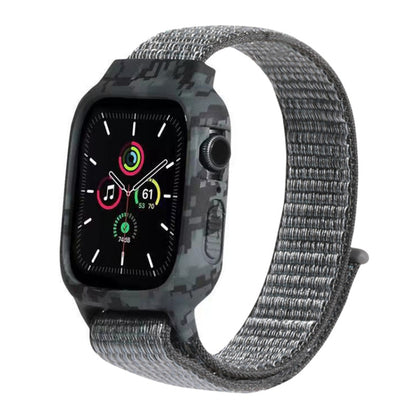 Bracelets de rechange en nylon pour bracelets de montre Apple Watch Series 6 & SE & 5 & 4 40mm / 3 & 2 & 1 38mm, For Apple Watch Series 7 41mm / 6 & SE & 5 & 4 40mm / 3 & 2 & 1 38mm