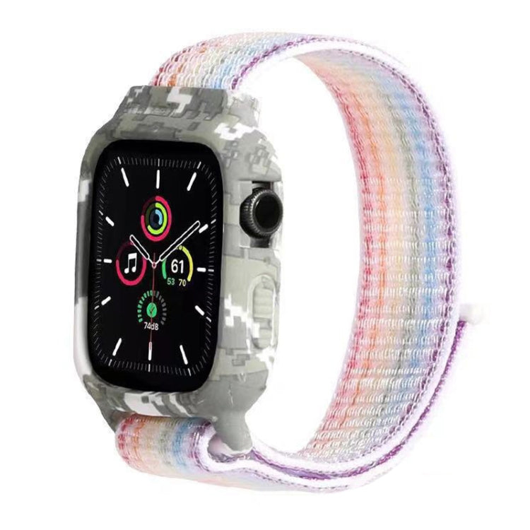 Bracelets de rechange en nylon pour bracelets de montre Apple Watch Series 6 & SE & 5 & 4 40mm / 3 & 2 & 1 38mm, For Apple Watch Series 7 41mm / 6 & SE & 5 & 4 40mm / 3 & 2 & 1 38mm