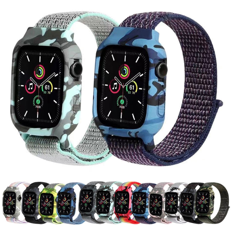 Bracelets de rechange en nylon pour bracelets de montre Apple Watch Series 6 & SE & 5 & 4 40mm / 3 & 2 & 1 38mm, For Apple Watch Series 7 41mm / 6 & SE & 5 & 4 40mm / 3 & 2 & 1 38mm