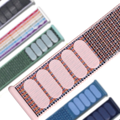 Bracelets de rechange en nylon pour bracelets de montre Apple Watch Series 6 & SE & 5 & 4 40mm / 3 & 2 & 1 38mm, For Apple Watch Series 7 41mm / 6 & SE & 5 & 4 40mm / 3 & 2 & 1 38mm