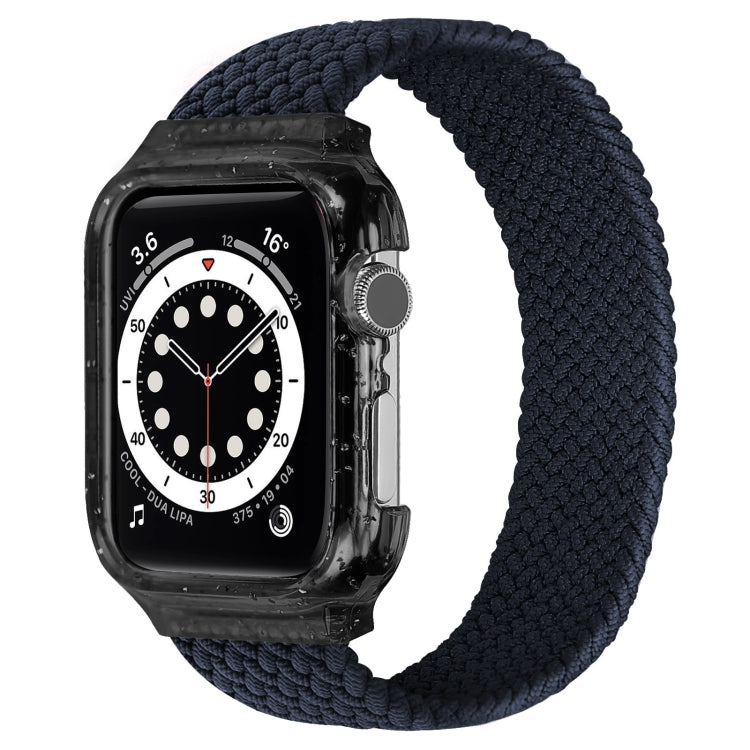 Bracelets de montre de remplacement Weave avec cadre pour Apple Watch Series 6 & SE & 5 & 4 44mm / 3 & 2 & 1 42mm, 128mm, 135mm, 140mm, 145mm, 150mm, 155mm, 160mm, 165mm