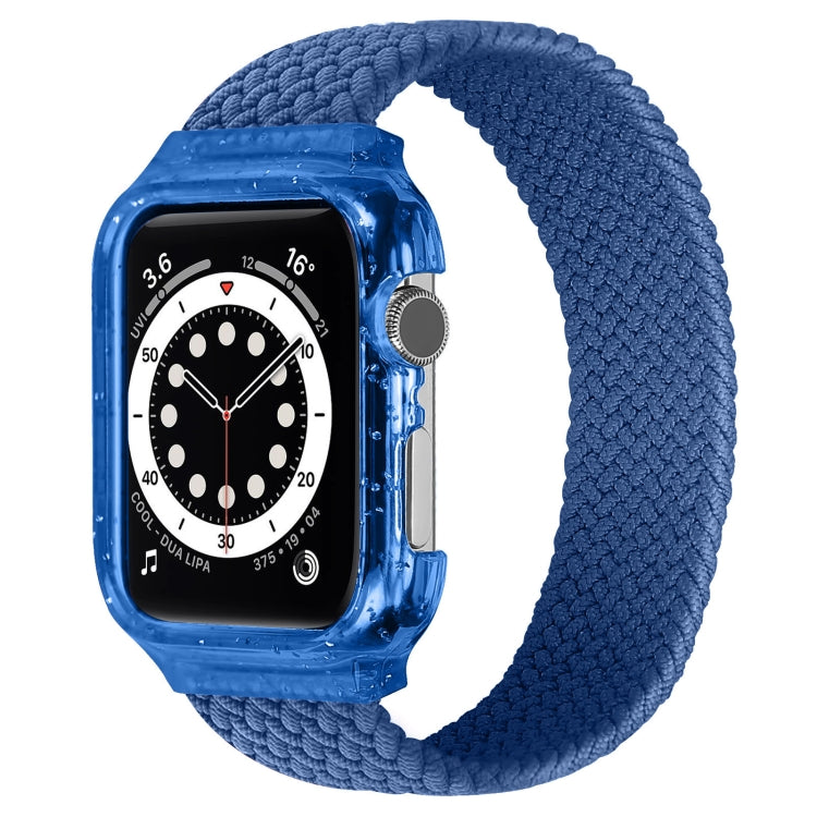 Bracelets de montre de remplacement Weave avec cadre pour Apple Watch Series 6 & SE & 5 & 4 44mm / 3 & 2 & 1 42mm, 128mm, 135mm, 140mm, 145mm, 150mm, 155mm, 160mm, 165mm