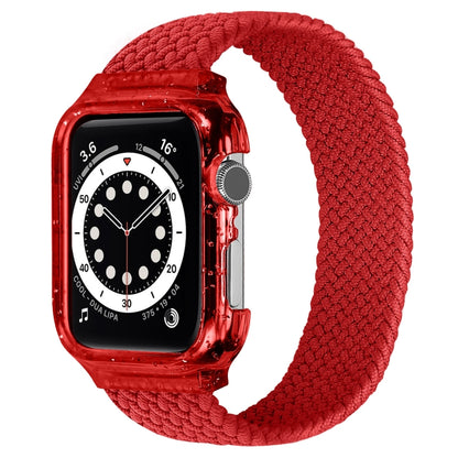 Bracelets de montre de remplacement Weave avec cadre pour Apple Watch Series 6 & SE & 5 & 4 44mm / 3 & 2 & 1 42mm, 128mm, 135mm, 140mm, 145mm, 150mm, 155mm, 160mm, 165mm