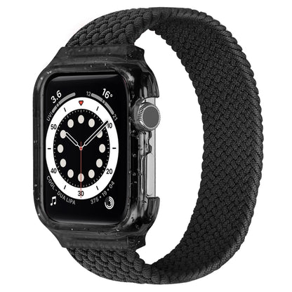 Bracelets de montre de remplacement Weave avec cadre pour Apple Watch Series 6 & SE & 5 & 4 44mm / 3 & 2 & 1 42mm, 128mm, 135mm, 140mm, 145mm, 150mm, 155mm, 160mm, 165mm
