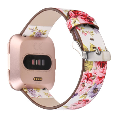 Pour Fitbit Versa 1/2 bracelet de montre de remplacement de motif de fleur