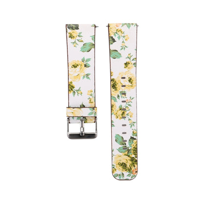 Pour Fitbit Versa 1/2 bracelet de montre de remplacement de motif de fleur