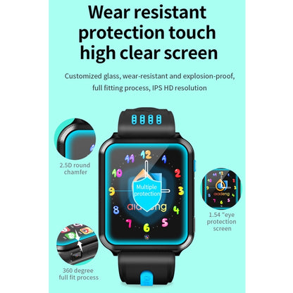 H1(1+8) 1,54 pouces Full-fit Screen Dual Cameras Smart Phone Watch, Prise en charge de la carte SIM / Suivi GPS / Trajectoire en temps réel / Surveillance de la température