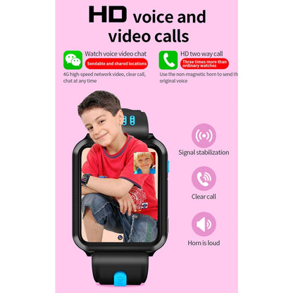 H1(1+8) 1,54 pouces Full-fit Screen Dual Cameras Smart Phone Watch, Prise en charge de la carte SIM / Suivi GPS / Trajectoire en temps réel / Surveillance de la température