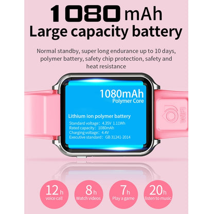 H1(1+8) 1,54 pouces Full-fit Screen Dual Cameras Smart Phone Watch, Prise en charge de la carte SIM / Suivi GPS / Trajectoire en temps réel / Surveillance de la température
