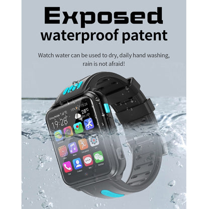 H1(1+8) 1,54 pouces Full-fit Screen Dual Cameras Smart Phone Watch, Prise en charge de la carte SIM / Suivi GPS / Trajectoire en temps réel / Surveillance de la température