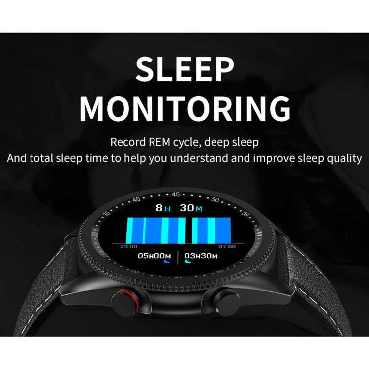 M98 1,28 pouces IPS écran couleur IP67 montre intelligente étanche, moniteur de sommeil/moniteur de fréquence cardiaque/appel Bluetooth, style : bracelet en acier, Steel Strap(Black), Steel Strap(Silver)