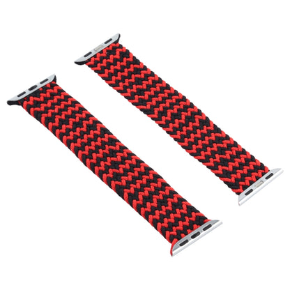 Bracelets de montre de remplacement à boucle unique tressés en nylon de couleur mélangée pour Apple Watch Series 6 & SE & 5 & 4 44mm / 3 & 2 & 1 42mm, S, M, L