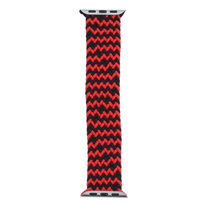 Bracelets de montre de remplacement à boucle unique tressés en nylon de couleur mélangée pour Apple Watch Series 6 & SE & 5 & 4 44mm / 3 & 2 & 1 42mm, S, M, L