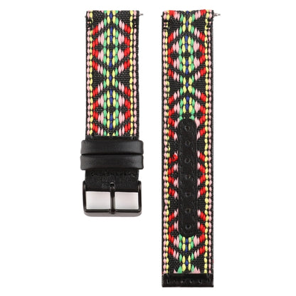Pour bracelet en cuir véritable de style ethnique Fitbit Versa