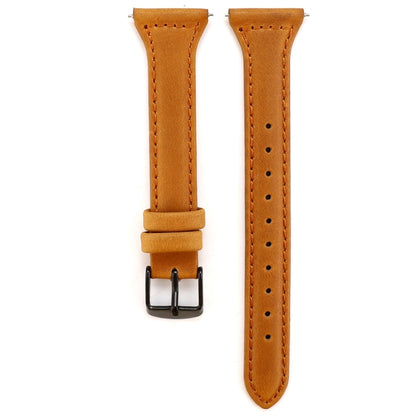 Pour Fitbit Versa Razy Horse Texture Bracelet en cuir véritable