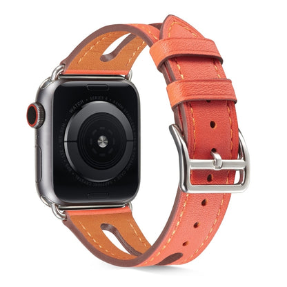 Bracelet de montre en cuir de première qualité pour Apple Watch Series 6 & SE & 5 & 4 40mm / 3 & 2 & 1 38mm