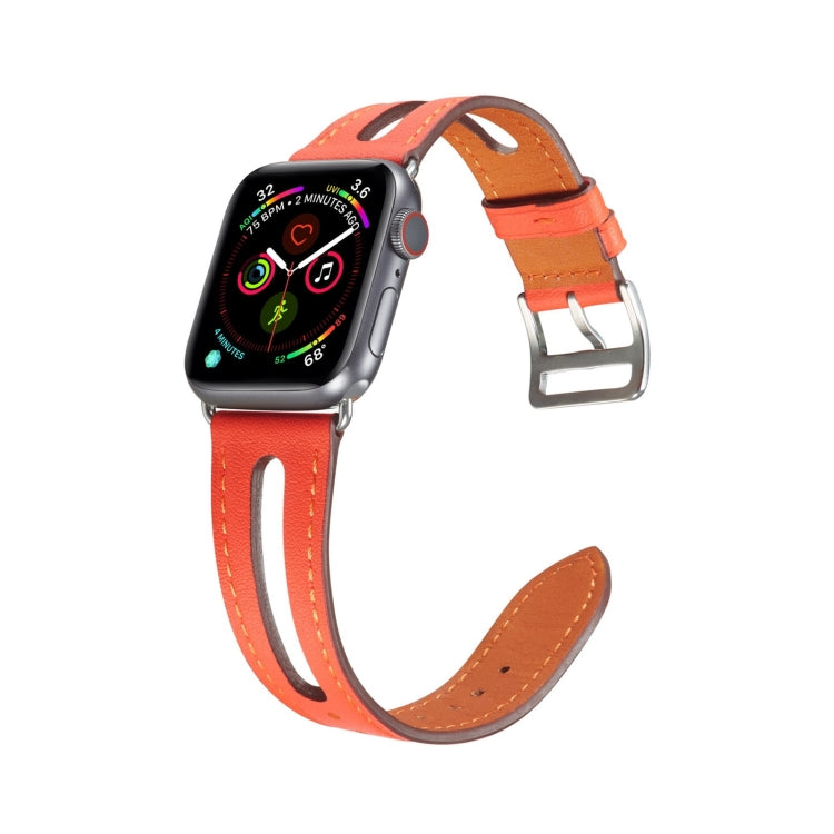 Bracelet de montre en cuir de première qualité pour Apple Watch Series 6 & SE & 5 & 4 40mm / 3 & 2 & 1 38mm