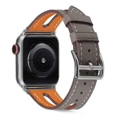 Bracelet de montre en cuir de première qualité pour Apple Watch Series 6 & SE & 5 & 4 40mm / 3 & 2 & 1 38mm