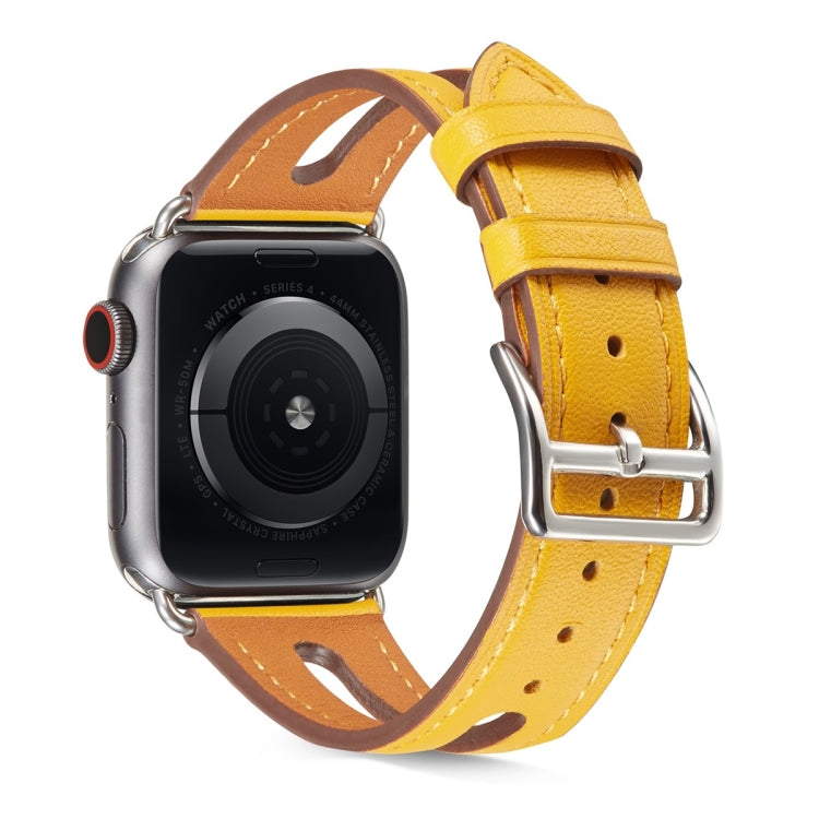 Bracelet de montre en cuir de première qualité pour Apple Watch Series 6 & SE & 5 & 4 40mm / 3 & 2 & 1 38mm