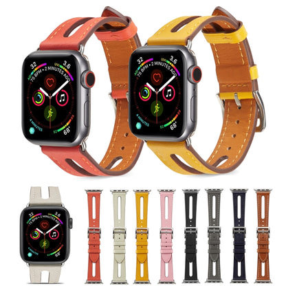 Bracelet de montre en cuir de première qualité pour Apple Watch Series 6 & SE & 5 & 4 40mm / 3 & 2 & 1 38mm