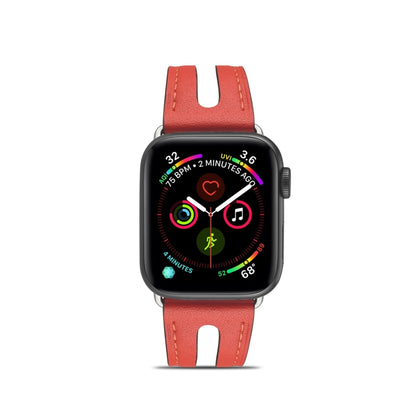 Bracelet de montre en cuir de première qualité pour Apple Watch Series 6 & SE & 5 & 4 44mm / 3 & 2 & 1 42mm
