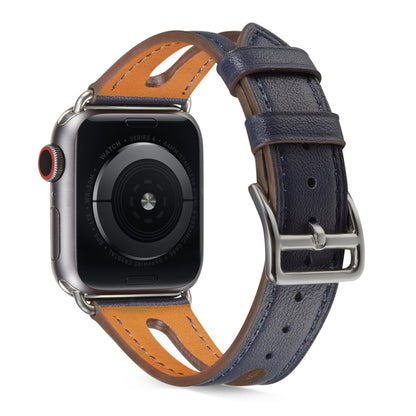 Bracelet de montre en cuir de première qualité pour Apple Watch Series 6 & SE & 5 & 4 44mm / 3 & 2 & 1 42mm