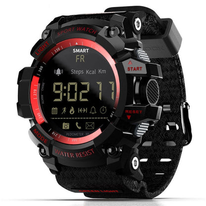 Lokmat MK16 Écran LCD 50m Montre Intelligente Étanche, Rappel d'informations de Support / Caméra à Distance / Moniteur de Mouvement de Marche