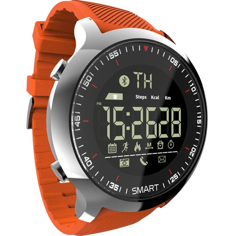 Lokmat MK18 Montre intelligente étanche IP68 à écran circulaire de 1,1 pouce, rappel d'informations de support / caméra à distance / moniteur de mouvement de marche