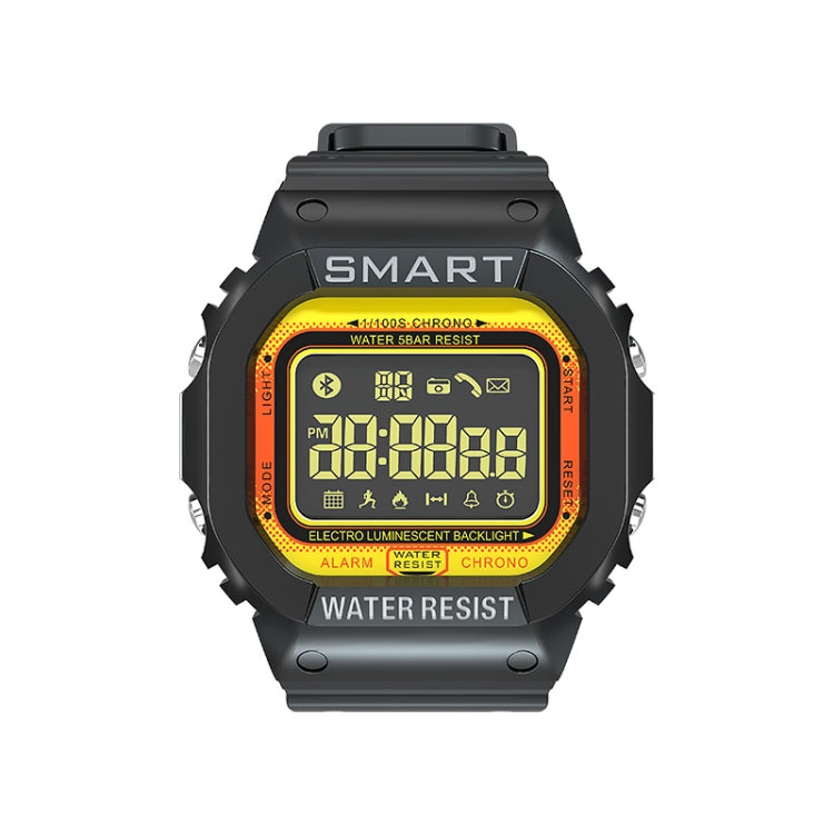Lokmat MK22 1,21 pouces FSTN LCD Écran 50m Montre Intelligente Étanche, Rappel d'Informations de Support / Caméra à Distance / Enregistrement Sportif