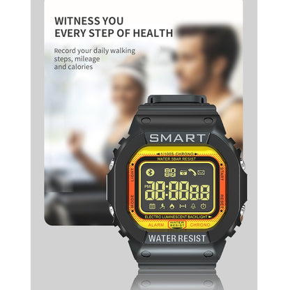 Lokmat MK22 1,21 pouces FSTN LCD Écran 50m Montre Intelligente Étanche, Rappel d'Informations de Support / Caméra à Distance / Enregistrement Sportif