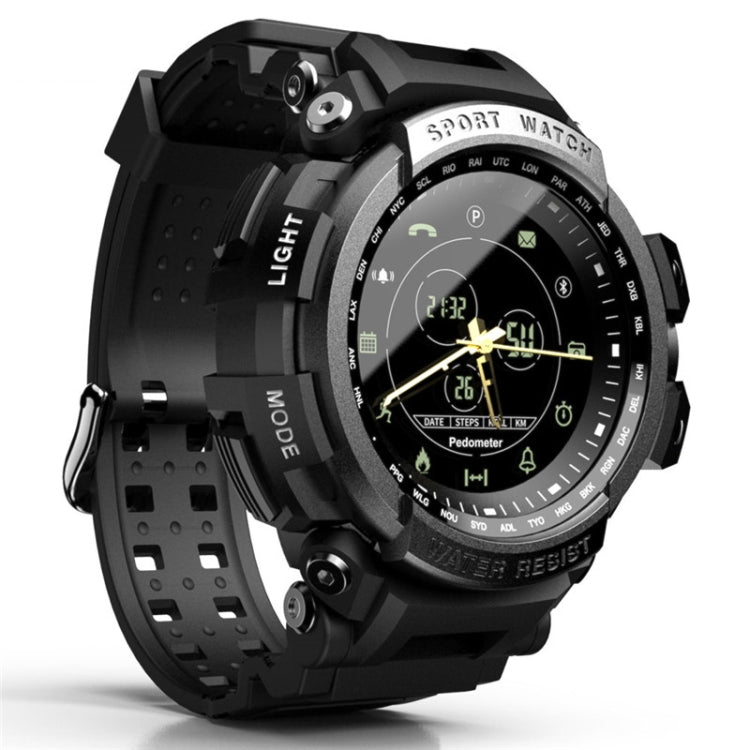 Lokmat MK28 1,4 pouces FSTN Écran IP68 Montre Intelligente Étanche, Rappel d'Informations de Support / Caméra à Distance / Enregistrement Sportif