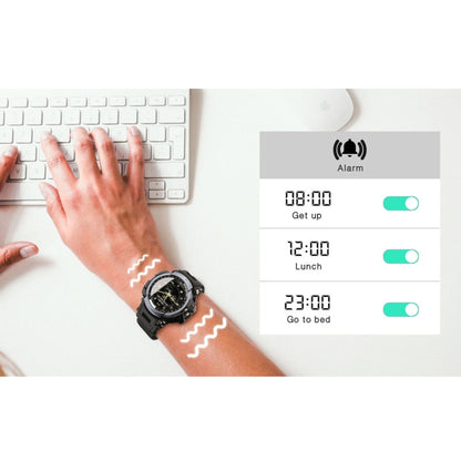 Lokmat MK28 1,4 pouces FSTN Écran IP68 Montre Intelligente Étanche, Rappel d'Informations de Support / Caméra à Distance / Enregistrement Sportif