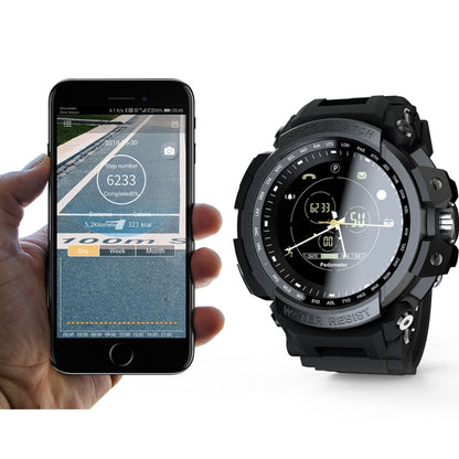 Lokmat MK28 1,4 pouces FSTN Écran IP68 Montre Intelligente Étanche, Rappel d'Informations de Support / Caméra à Distance / Enregistrement Sportif