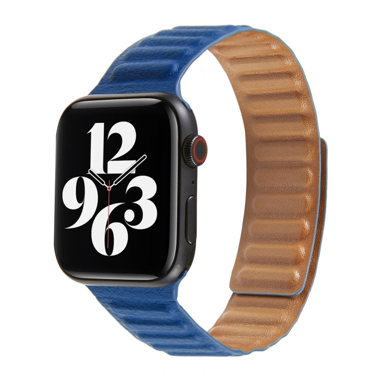 Bracelet de montre en cuir à boucle pour Apple Watch Series 6 & SE & 5 & 4 40mm / 3 & 2 & 1 38mm, For Apple Watch Series 7 41mm / 6 & SE & 5 & 4 40mm / 3 & 2 & 1 38mm