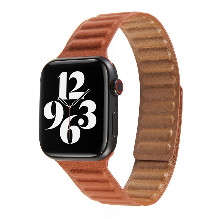 Bracelet de montre en cuir à boucle pour Apple Watch Series 6 & SE & 5 & 4 40mm / 3 & 2 & 1 38mm, For Apple Watch Series 7 41mm / 6 & SE & 5 & 4 40mm / 3 & 2 & 1 38mm