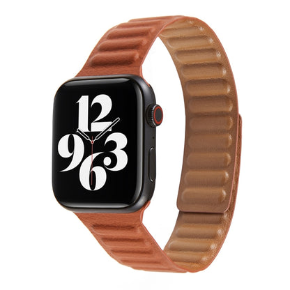 Bracelet de montre en cuir à boucle pour Apple Watch Series 6 & SE & 5 & 4 40mm / 3 & 2 & 1 38mm, For Apple Watch Series 7 41mm / 6 & SE & 5 & 4 40mm / 3 & 2 & 1 38mm