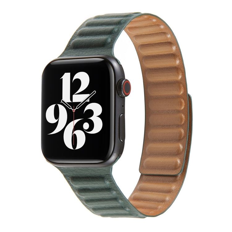 Bracelet de montre en cuir à boucle pour Apple Watch Series 6 & SE & 5 & 4 40mm / 3 & 2 & 1 38mm, For Apple Watch Series 7 41mm / 6 & SE & 5 & 4 40mm / 3 & 2 & 1 38mm
