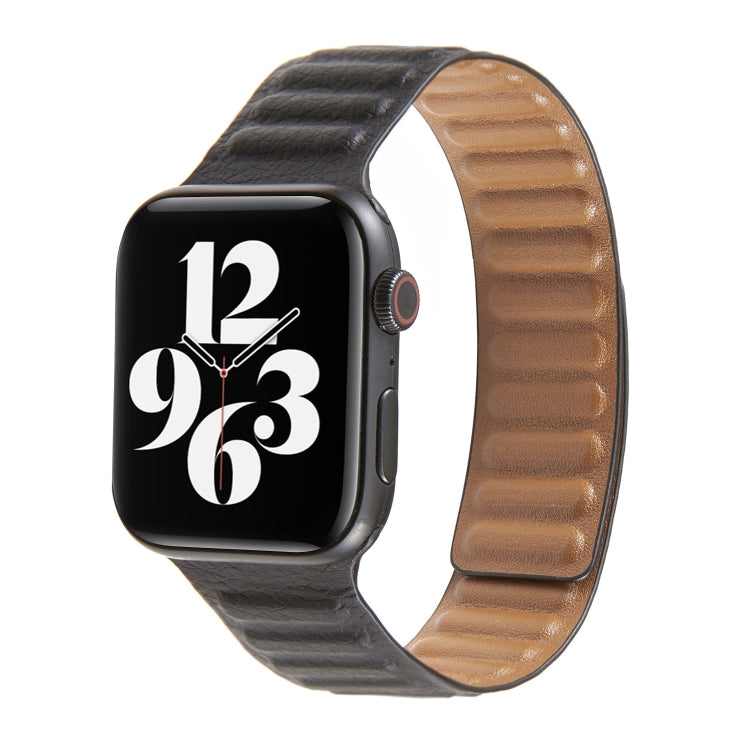 Bracelet de montre en cuir à boucle pour Apple Watch Series 6 & SE & 5 & 4 40mm / 3 & 2 & 1 38mm, For Apple Watch Series 7 41mm / 6 & SE & 5 & 4 40mm / 3 & 2 & 1 38mm