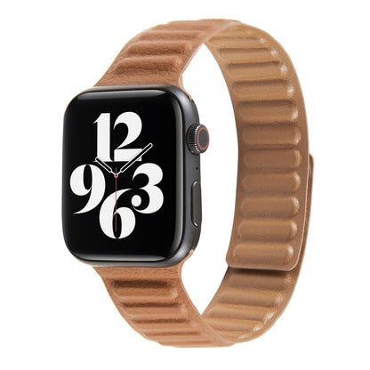 Bracelet de montre en cuir à boucle pour Apple Watch Series 6 & SE & 5 & 4 40mm / 3 & 2 & 1 38mm, For Apple Watch Series 7 41mm / 6 & SE & 5 & 4 40mm / 3 & 2 & 1 38mm