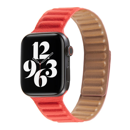 Bracelet de montre en cuir à boucle pour Apple Watch Series 6 & SE & 5 & 4 40mm / 3 & 2 & 1 38mm, For Apple Watch Series 7 41mm / 6 & SE & 5 & 4 40mm / 3 & 2 & 1 38mm