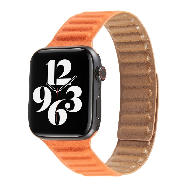Bracelet de montre en cuir à boucle pour Apple Watch Series 6 & SE & 5 & 4 40mm / 3 & 2 & 1 38mm, For Apple Watch Series 7 41mm / 6 & SE & 5 & 4 40mm / 3 & 2 & 1 38mm