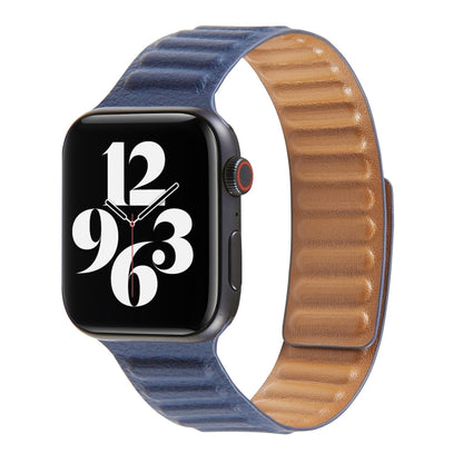 Bracelet de montre en cuir à boucle pour Apple Watch Series 6 & SE & 5 & 4 40mm / 3 & 2 & 1 38mm, For Apple Watch Series 7 41mm / 6 & SE & 5 & 4 40mm / 3 & 2 & 1 38mm