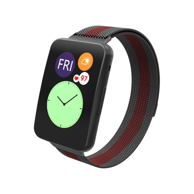 Pour Huawei Watch Fit bracelet de remplacement milanais bracelet de montre