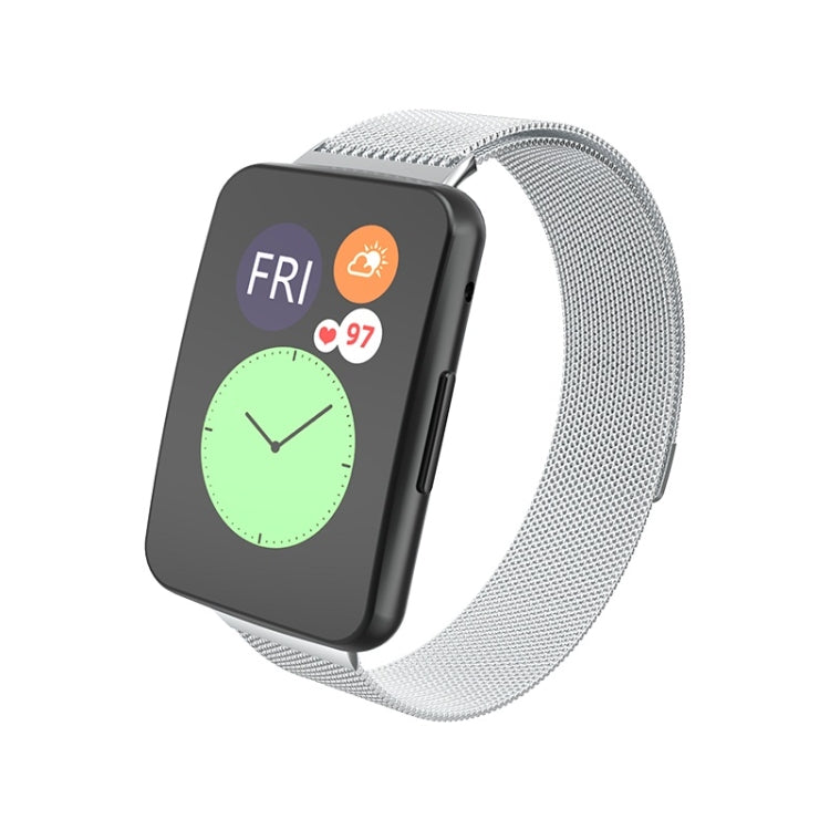 Pour Huawei Watch Fit bracelet de remplacement milanais bracelet de montre
