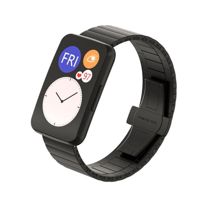 Pour Huawei Watch Fit Bracelet de rechange en métal avec joint en bambou