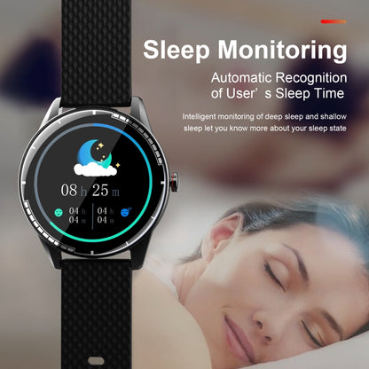 H6 1,28 pouces écran tactile IP67 montre intelligente étanche, prise en charge des appels Bluetooth/surveillance du sommeil/surveillance de la fréquence cardiaque