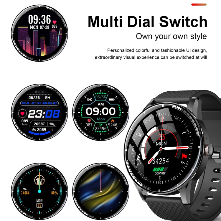 H6 1,28 pouces écran tactile IP67 montre intelligente étanche, prise en charge des appels Bluetooth/surveillance du sommeil/surveillance de la fréquence cardiaque