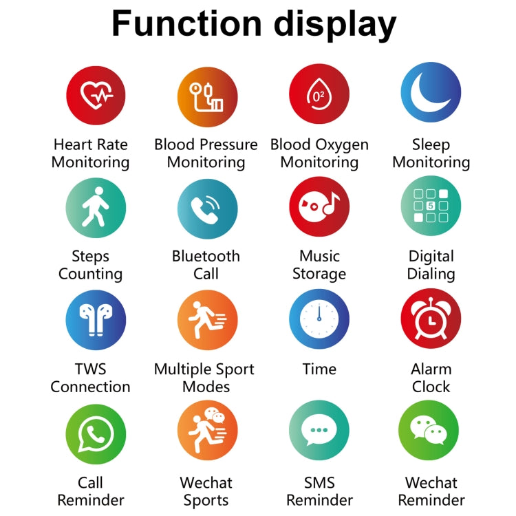H6 1,28 pouces écran tactile IP67 montre intelligente étanche, prise en charge des appels Bluetooth/surveillance du sommeil/surveillance de la fréquence cardiaque
