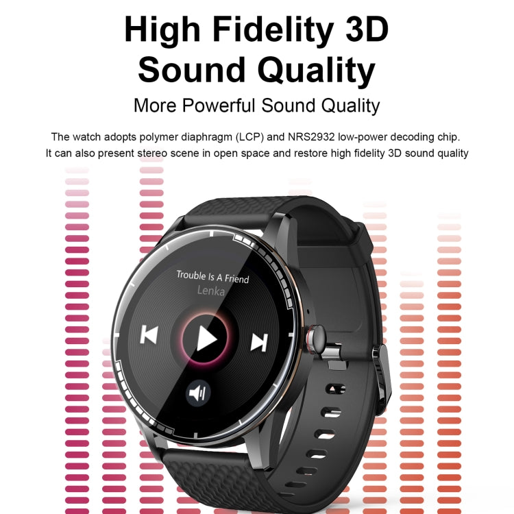 H6 1,28 pouces écran tactile IP67 montre intelligente étanche, prise en charge des appels Bluetooth/surveillance du sommeil/surveillance de la fréquence cardiaque