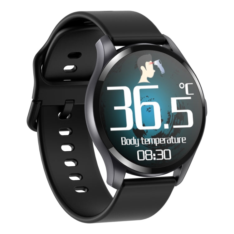 T88 1,28 pouces TFT écran couleur IP67 montre intelligente étanche, prise en charge de la surveillance de la température corporelle / surveillance du sommeil / surveillance de la fréquence cardiaque